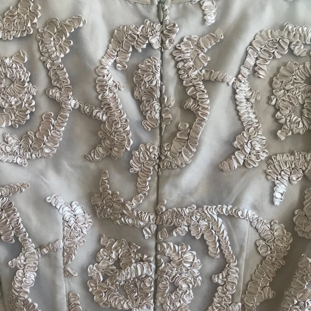 High Low Dress with Embellishments - Picture 3 of 6